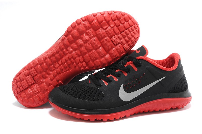 nike free run red black